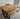Sleek & Slender Rustic Dining Table & Bench Set