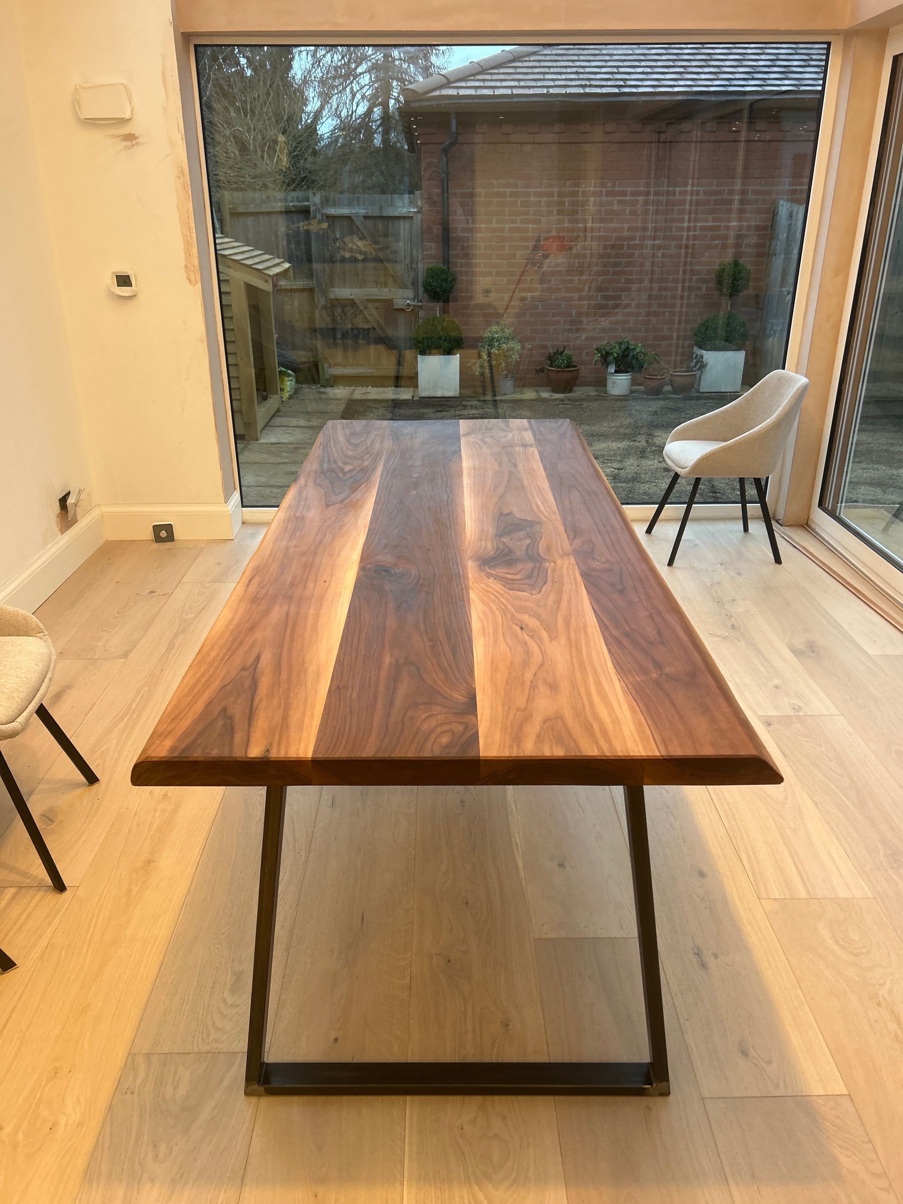 Luxury Walnut Dining Table – Handmade & Timeless Design