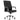 Cartier Faux Leather Office Chair - Black