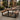 Commercial Slatted Iroko Outdoor Picnic Table with Fixed Benches