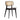 Grove Chair – Natural Cane Back / Matt Black