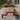 Iroko Aztec Picnic Table with Fixed Benches