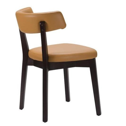 Nov Chair Nova Side Chair - Ochre Brown | Stylish & Durable Dining Chair – TRL ...