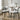 Elysian Dining Chair – Light Grey Bouclé Fabric (Set of 2)