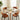 Elysian Dining Chair – Rustic Orange Fabric (Set of 2)