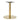 Prestige Large Round Dining Height Pedestal Base - Brass