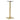 Prestige Small Square Poseur Height Pedestal Base - Brass