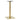 Prestige Large Square Poseur Height Pedestal Base - Brass