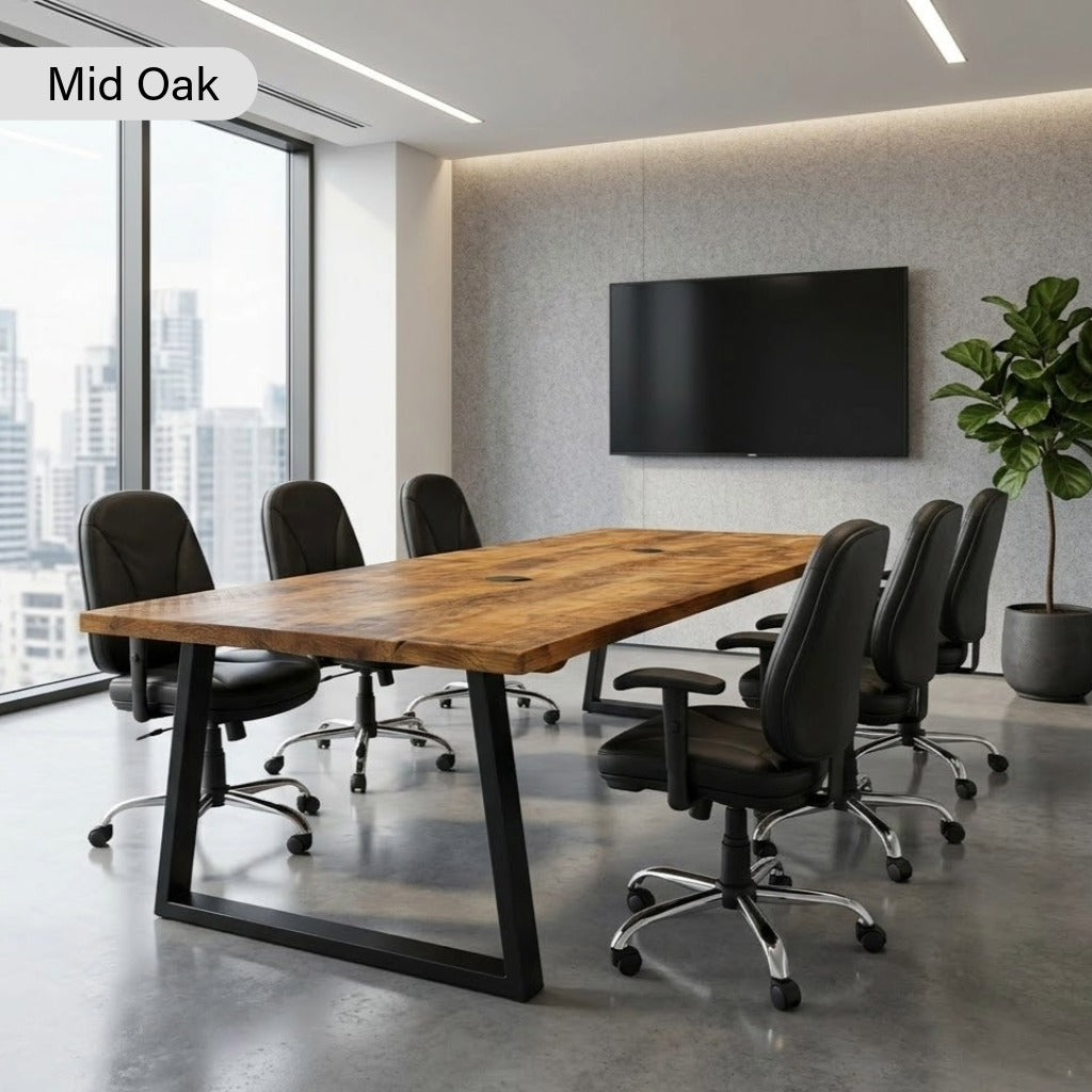 Rustic Office Conference Table Rustic Canadian Conference Table | Bespoke, Customized Conference Table ...