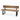 Rustic Industrial Canadian Bench with Back