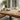 Slatted Iroko Outdoor Picnic Table with Fixed Benches