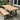 Slatted Solid Oak Outdoor Table