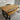 Sleek & Slender Rustic Dining Table & Bench Set