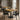 Sleek & Slender Rustic Large Square Pedestal Table