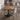 Sleek & Slender Rustic Round Pedestal Table – Set of 5