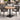 Sleek & Slender Rustic Slatted Outdoor Round Pedestal Table