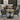 Sleek & Slender Rustic Slatted Outdoor Round Pedestal Table