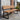 Sleek & Slender Slatted Outdoor Bench with Back