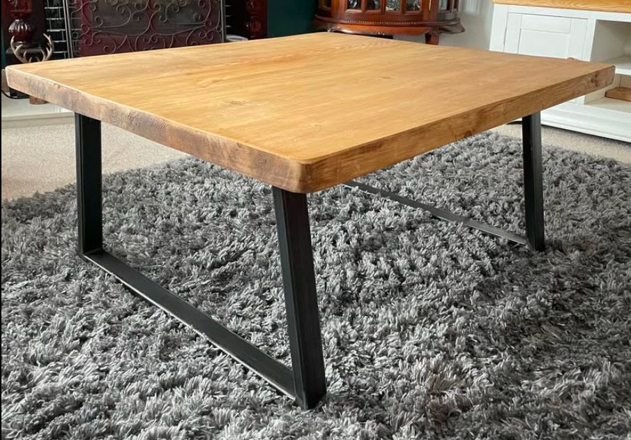 Sleek & Slender Rustic Coffee Table