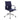 Slimline Medium Back Leather Office Chair - Blue