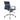 Slimline Medium Back Leather Office Chair - Blue