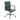Slimline Medium Back Leather Office Chair - Green
