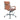 Slimline Medium Back Leather Office Chair - Tan