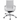 Slimline Medium Back Leather Office Chair - White