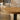 Solid Oak Large Round Poseur Table