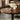 Solid Walnut Large Round Poseur Table
