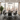 Sophisticated Oak Round Meeting Room Table