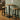 Staved Oak Large Round Poseur Table