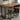 Staved Walnut Round Commercial Bar Stool