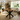 Sleek and Slender Round Dining Table