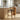 Woodhall Bar Stool – Natural Beech Solid Wood with Black Weave