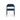 Signature Dark Navy Velvet Dining Chair - Set of 2