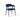 Signature Dark Navy Velvet Dining Chair - Set of 2