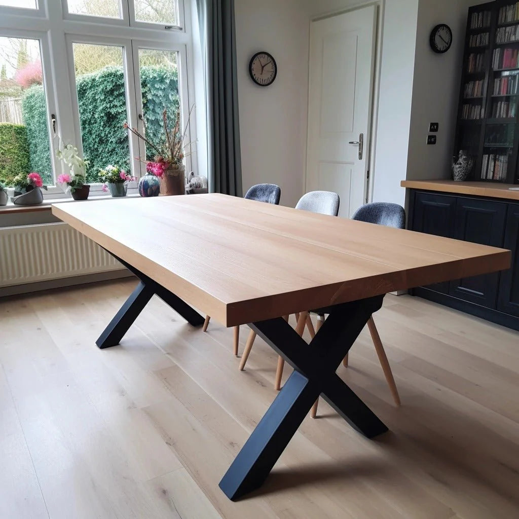 Elegant Beech Dining Table
