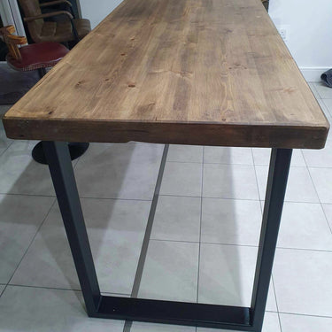 Chunky & Sturdy Breakfast Bar - TRL Handmade Furniture