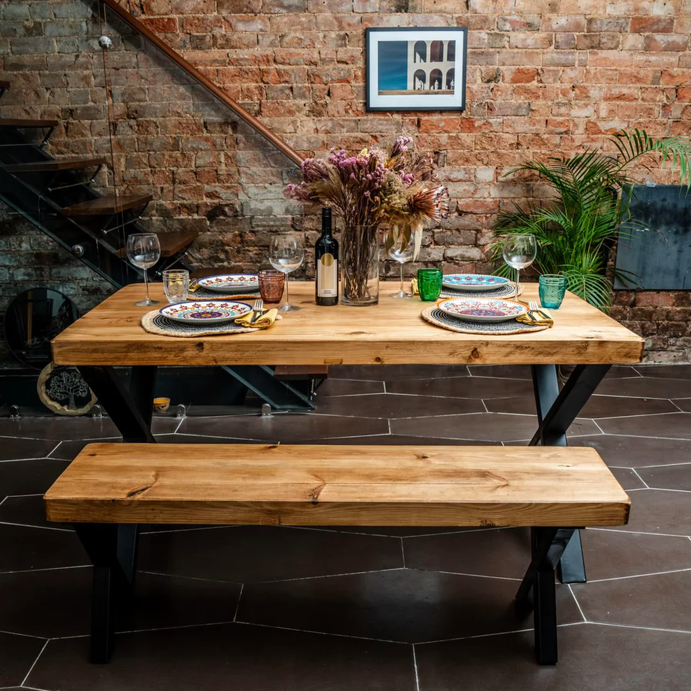 Chunky and Sturdy Dining Table