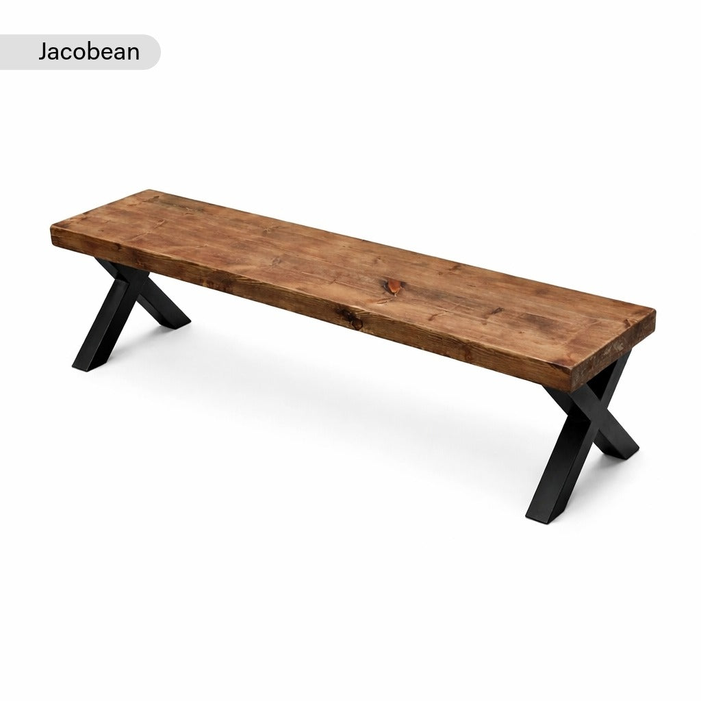 Chunky & Sturdy Bench | Handmade, Bespoke hallway bench – TRL Handmade ...