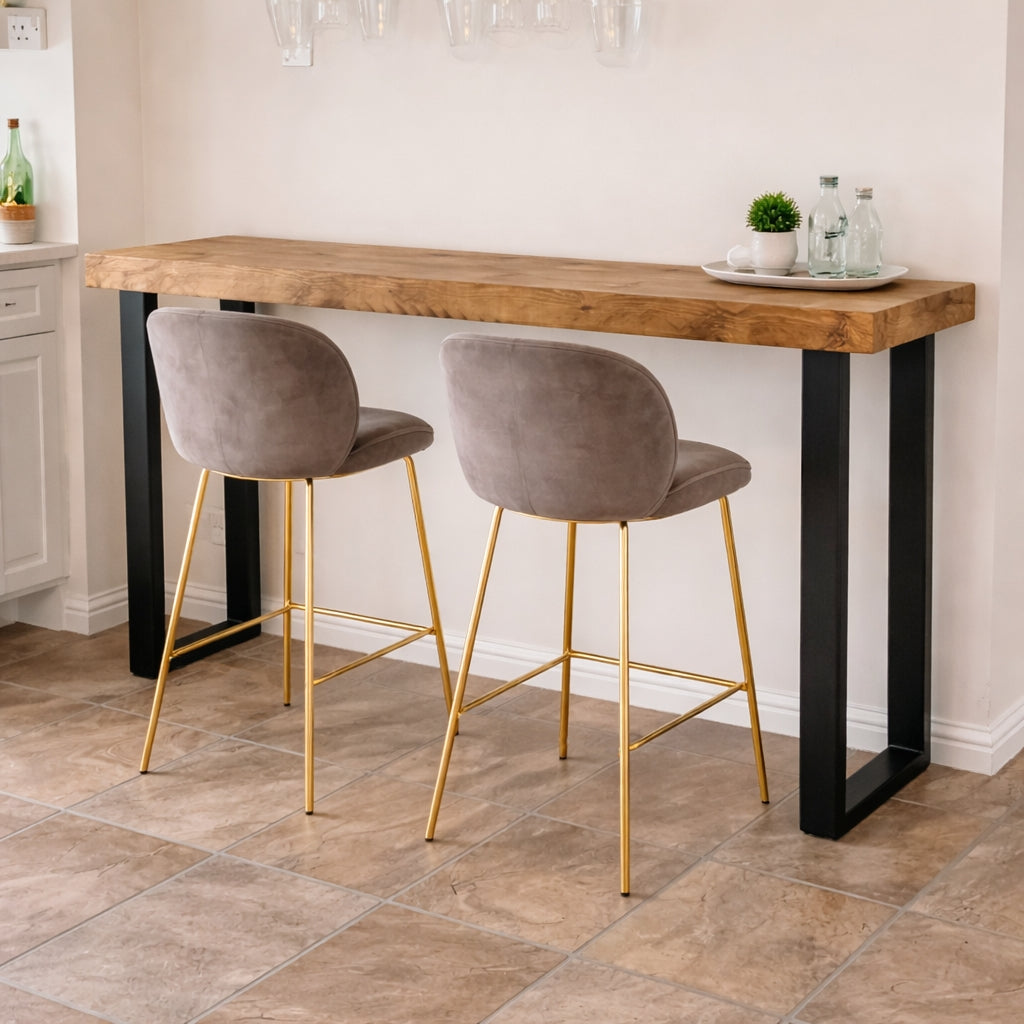 Sturdy Bar Chunky & Sturdy Breakfast Bar | Bespoke, Handmade Breakfast Bar – TRL ...