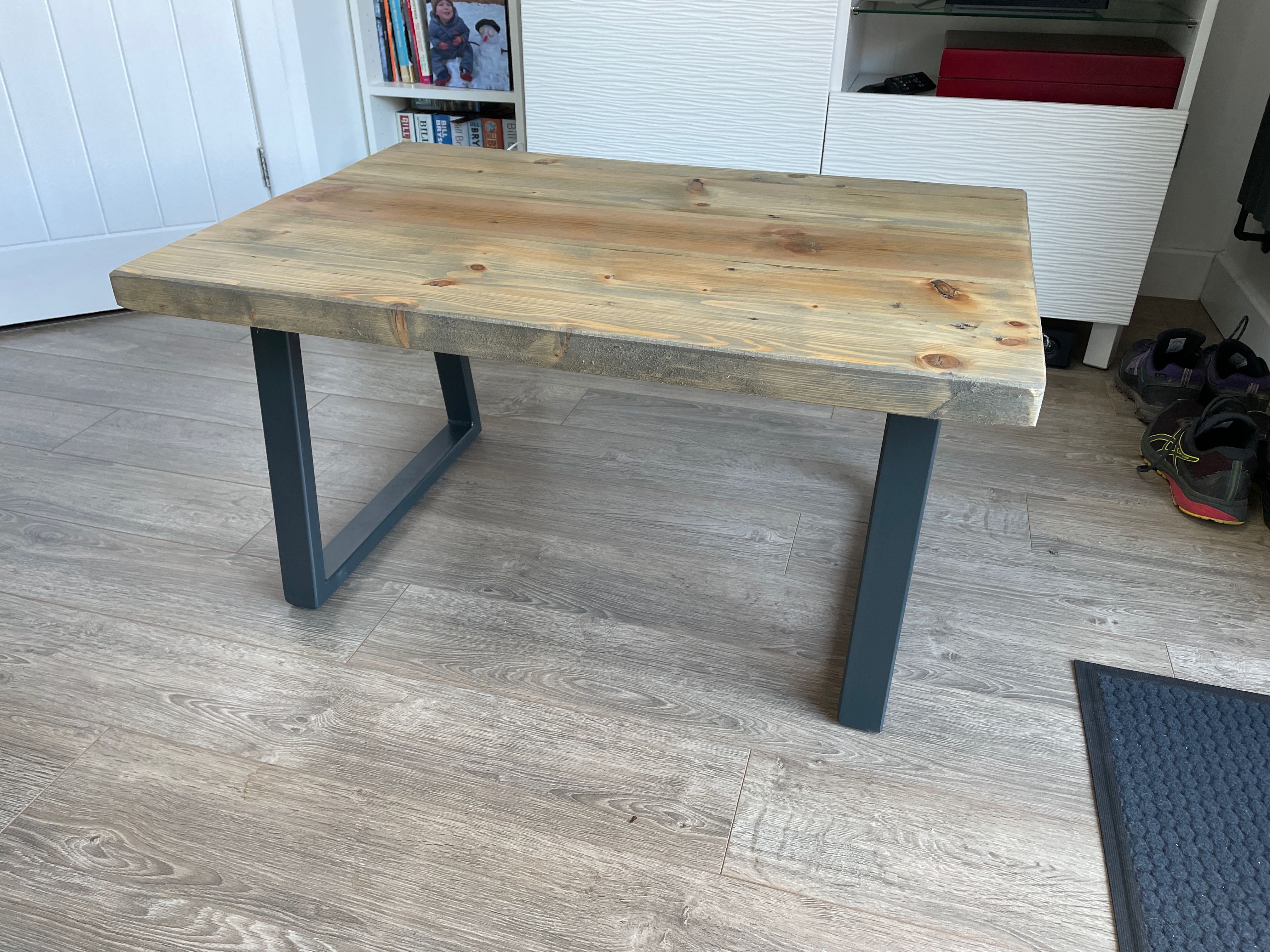 Sleek & Slender Rustic Coffee Table