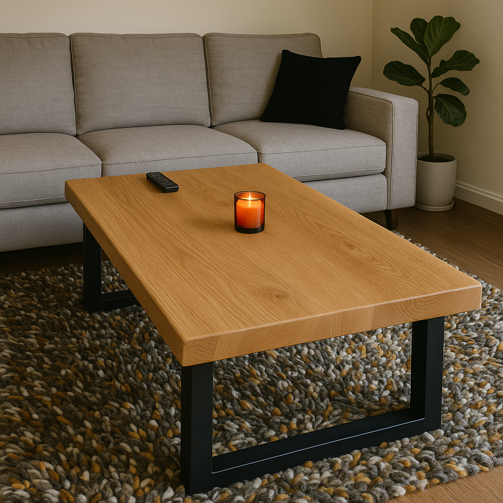 Sophisticated Oak Coffee Table