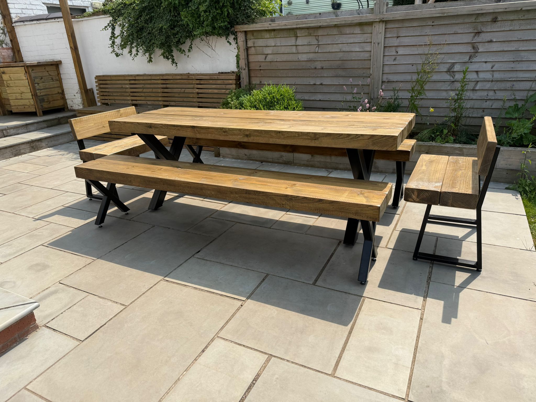 Outdoor Sleeper Bench