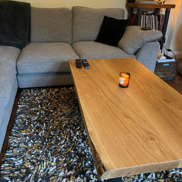 Sophisticated Oak Coffee Table - TRL Handmade Furniture