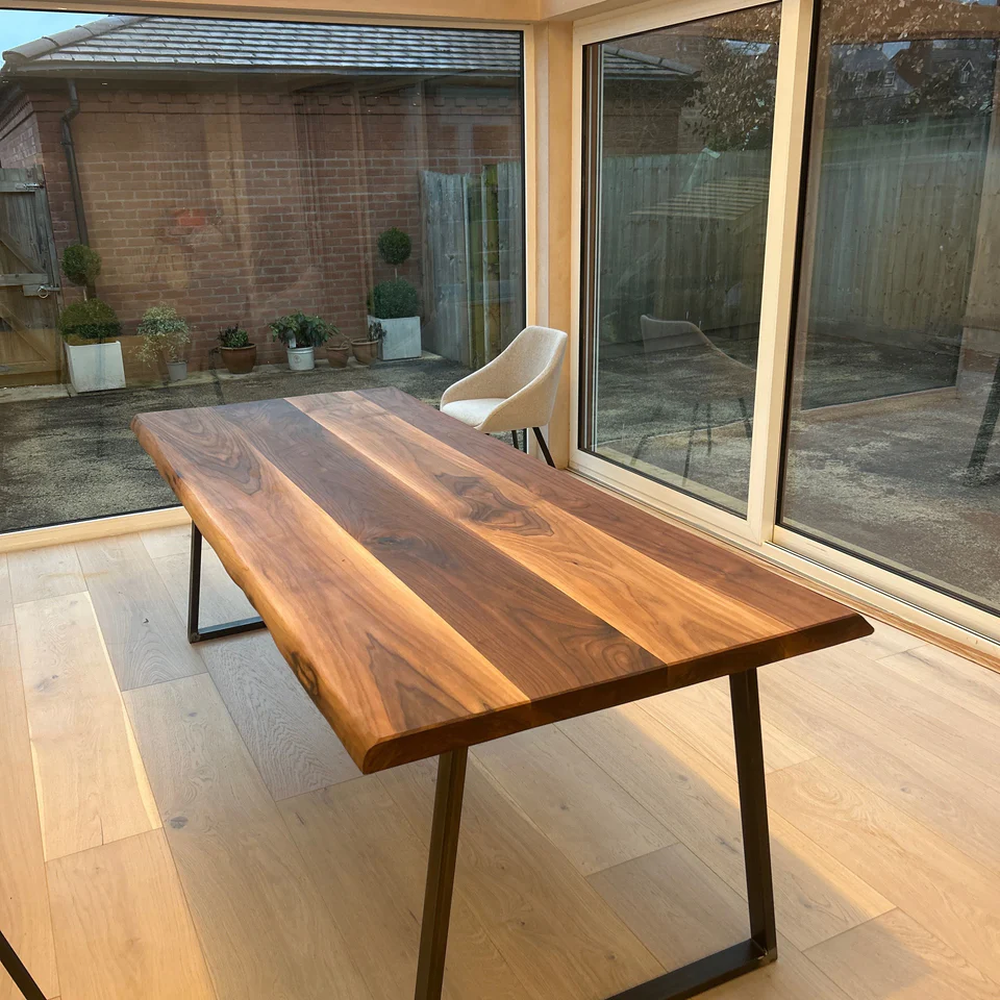 Luxury Walnut Dining Table – Handmade & Timeless Design