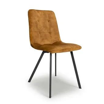 Cardi Brushed Velvet Chair - TRL Handmade Furniture