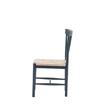 Farmhouse Dining Chair - Deep Blue - Set of 2 - TRL Handmade Furniture