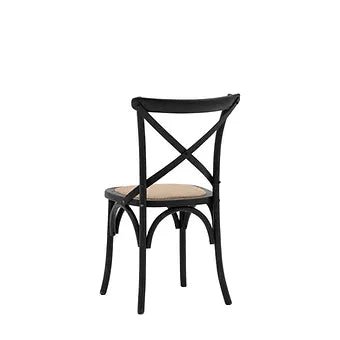 French Cafe Rattan Style Chair - Set of 2 - TRL Handmade Furniture